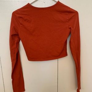 I am selling a red shirt from Hollister